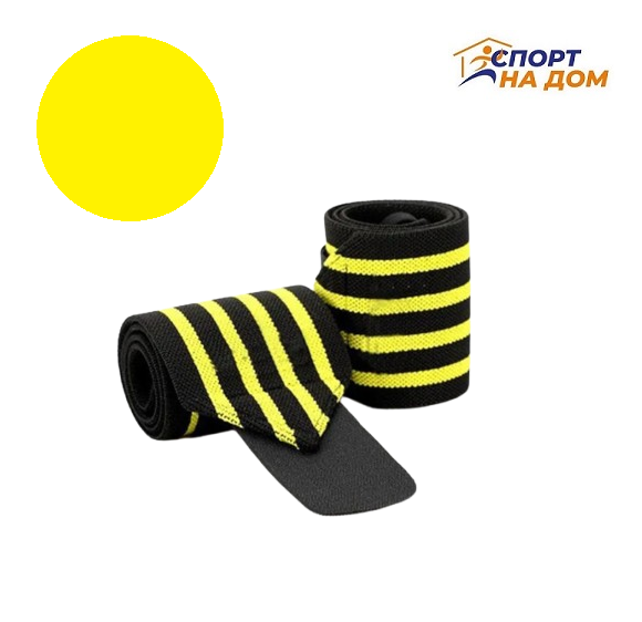 Напульсники на кисть для фиксации "Mute" Yellow