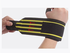 Напульсники на кисть для фиксации "Mute" Yellow, фото 3