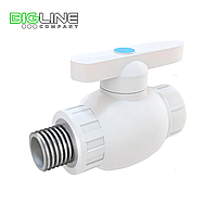 Кран шаровой 20*1/2", наружная резьба РТП