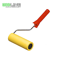 Валик прижимной STAYER "MASTER" в сборе, резиновый, бюгель 6мм, 36х40мм