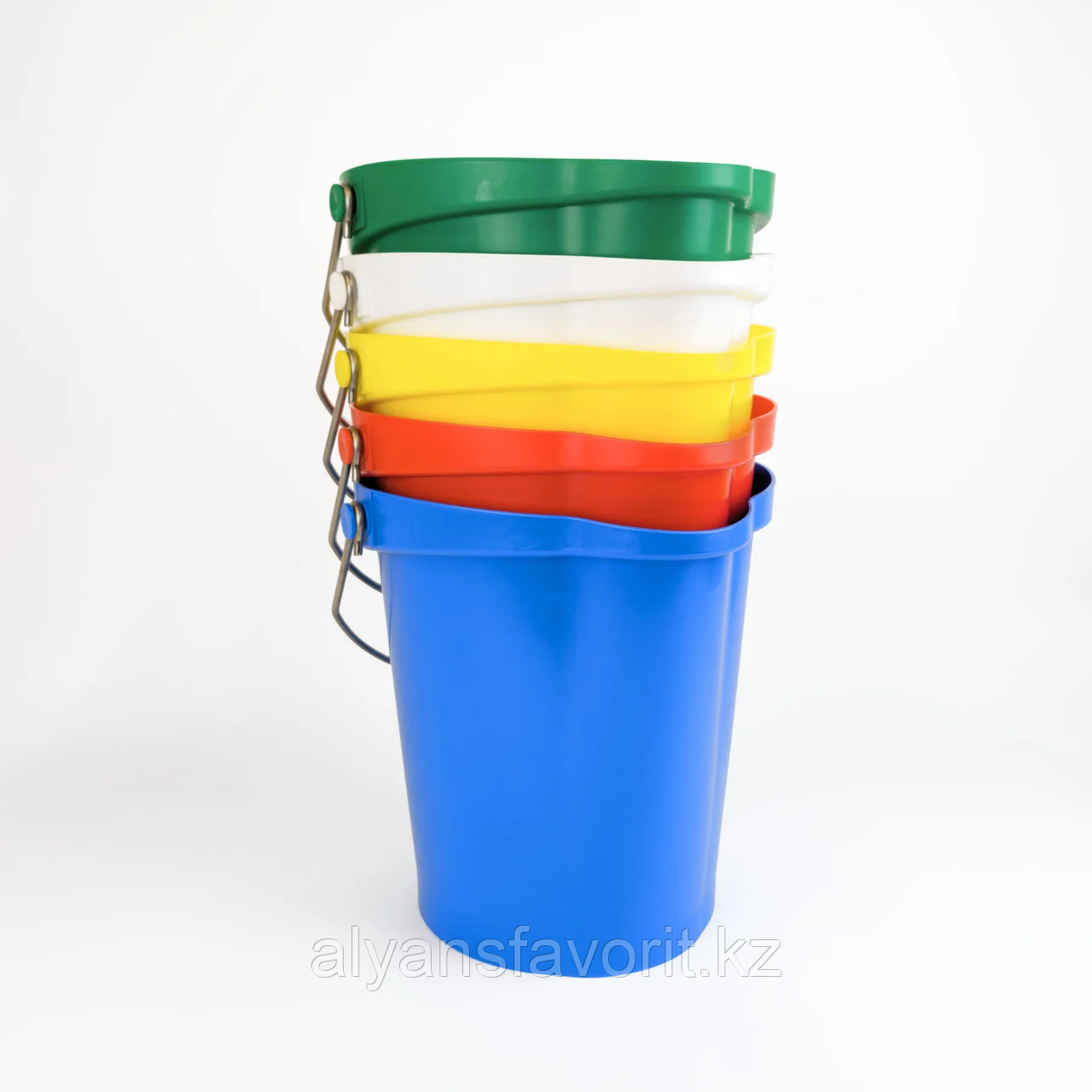 Ведро пищевое гигиеничное с мерной шкалой, 12 литров. РФ