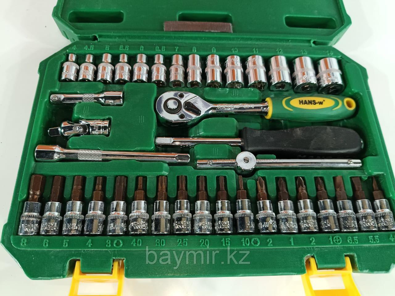 Набор инструментов (38 предметов) -HS89038 (HANS), фото 1