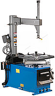 Станок шиномонтажный полуавтомат, двухскоростной, стол с накладками, взрывная накачка, 380 В, синий