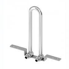 Байпас, подключение "из стены" 16, никелированный