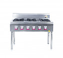 Газовая плита 6 конфорки (расстояния меж конф, 5см) F12L, фото 2