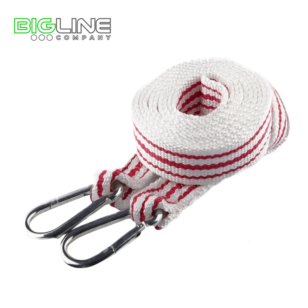 Трос ленточный №4, 12 тонн, 5 м, 2 карабина (25 шт) Сибшнур