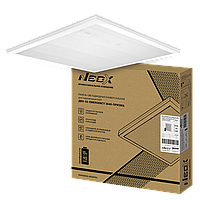 Панель светодиодная универсальная ДВО-02-EMERGENCY 3640-ПРИЗМА 36Вт 4000К без БАП-10W90 IP40 595х595x15мм NEOX