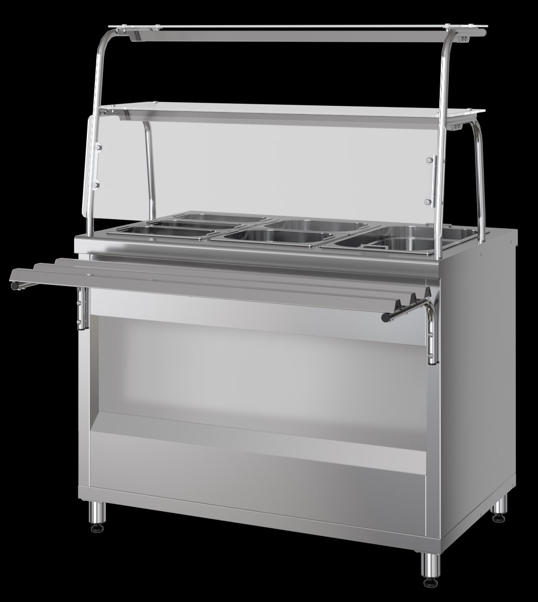 Прилавок-мармит Марихолодмаш  вторых блюд ПМВЭ11, фото 1