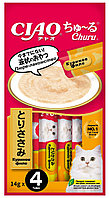Лакомство-пюре CIAO Churu пюре для кошек Куриное филе 14г * 4шт