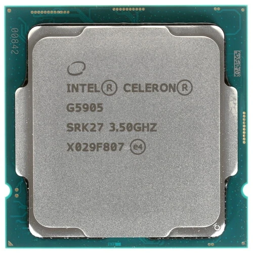 Процессор Intel Celeron G5905 3500 МГц LGA1200 OEM