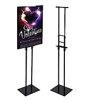 Стойка для рекламных панелей двухсторонняя