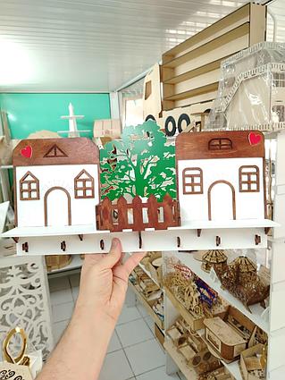 Ключница на заказ / Вешалка для ключей 43х22 см