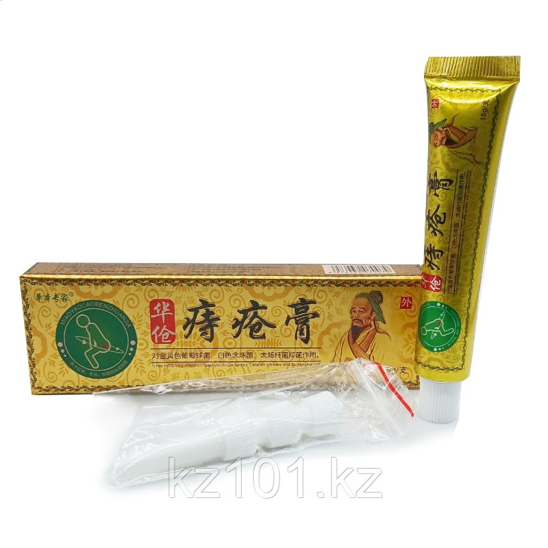 Крем от геморроя Hua Tuo Cao, 15 г