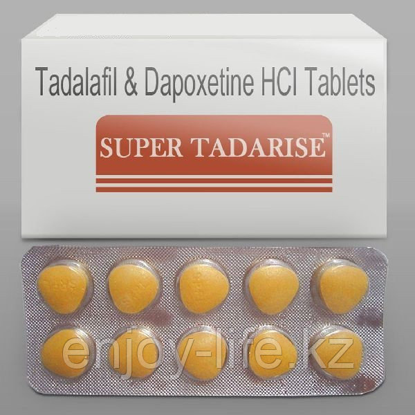 Super Tadarise - виагра с двойным эффектом (потенция+пролонгация). Индия (10таб.), фото 1