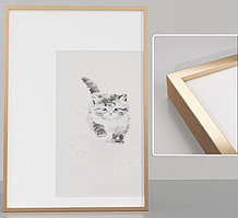 Алюминиевая рамка для картин (серебро,золото)