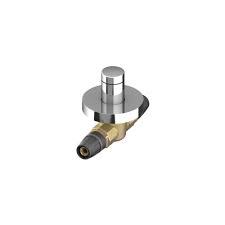 Шаровый кран скрытого монтажа 20 с колпачком, фото 1