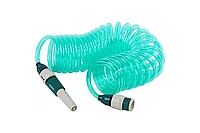 Шланг спиральный, с наконечником и двумя внешними соединителями, RACO 7.5 м