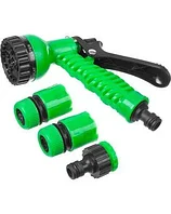 Набор поливочный, фурнитура, пистолет с 7 режимами, РОСТОК НП-12 1/2"