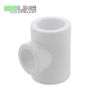 Тройник 32*32*90 PN 25 белый РТП