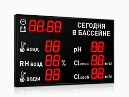 Табло для бассейнов