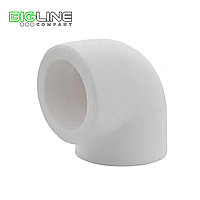 Угольник  32*90 PN 25  белый  РТП