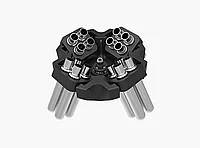 Колебательный ротор 16 x 15 мл с пробирками из нержавеющей стали, RCF 3485 g (доступен с адаптерами 15-8G, 100-6G, 15-5G, 15-15V,