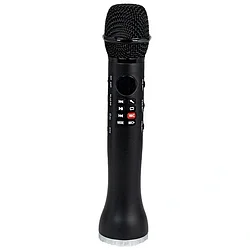 Караоке-микрофон L-598 с LED-подсветкой, динамиком и AUX-подключением