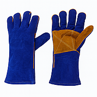 Краги спилковые PORTWEST синие