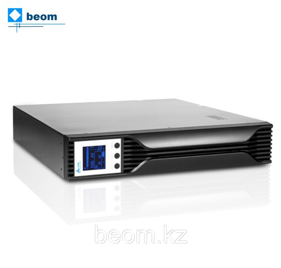 Источник бесперебойного питания SVC RTL-2K-LCD (2000ВА/1400Вт | Стоечный 19'' 2U | AVR: 145-275В | Бат: 12В/9Aч*4шт | 2 вых), фото 1