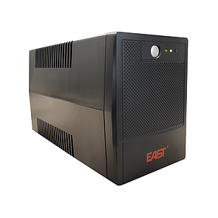 ИБП EAST EA200 — 2000 ВА / 1200 Вт, AVR 145–295 В, 4×Schuko, металлический корпус