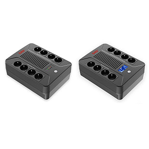 ИБП EAST EA2100P new — 1000 ВА / 600 Вт, AVR 145–295 В, 8 розеток, LED/LCD