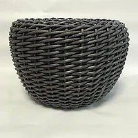 Горшок-кашпо дерев.ф35см 0207