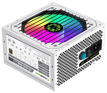 Блок питания Game Max VP-800-RGB-M WHITE 800 Вт