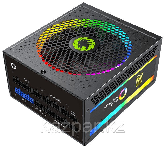 Блок питания Game Max RGB1050 PRO Black Gold 213610500002 1050 Вт, фото 1