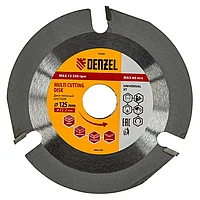 Диск пильный для УШМ Denzel 125х22.2мм