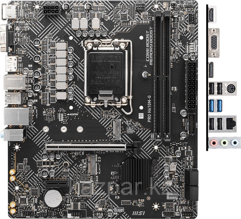 Материнская плата MSI PRO H610M-G DDR5, фото 1
