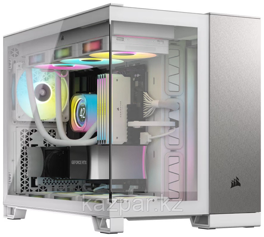 Корпус Corsair 2500X Micro ATX Dual Chamber серый, фото 1