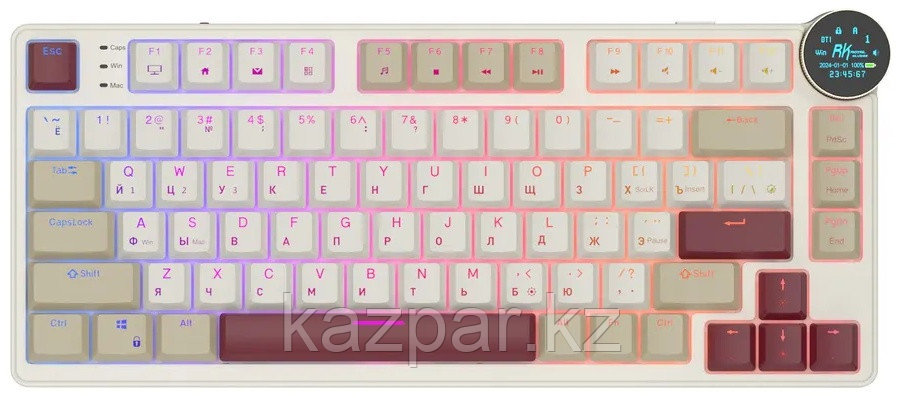 Клавиатура Royal Kludge RK N80 коричневый, фото 1