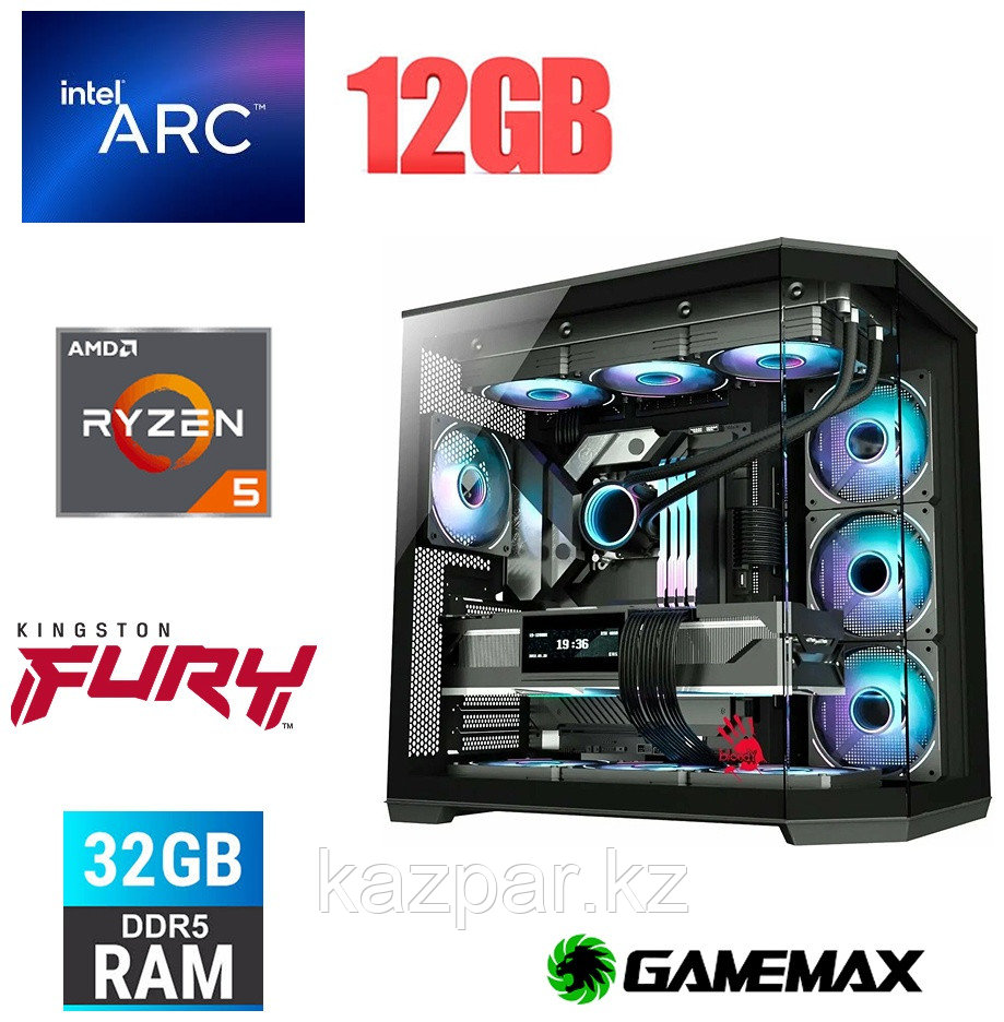 SEGURO COMP R5 8400F / B580 / 32 Гб / SSD 1000 Гб / Win 11 Pro, фото 1