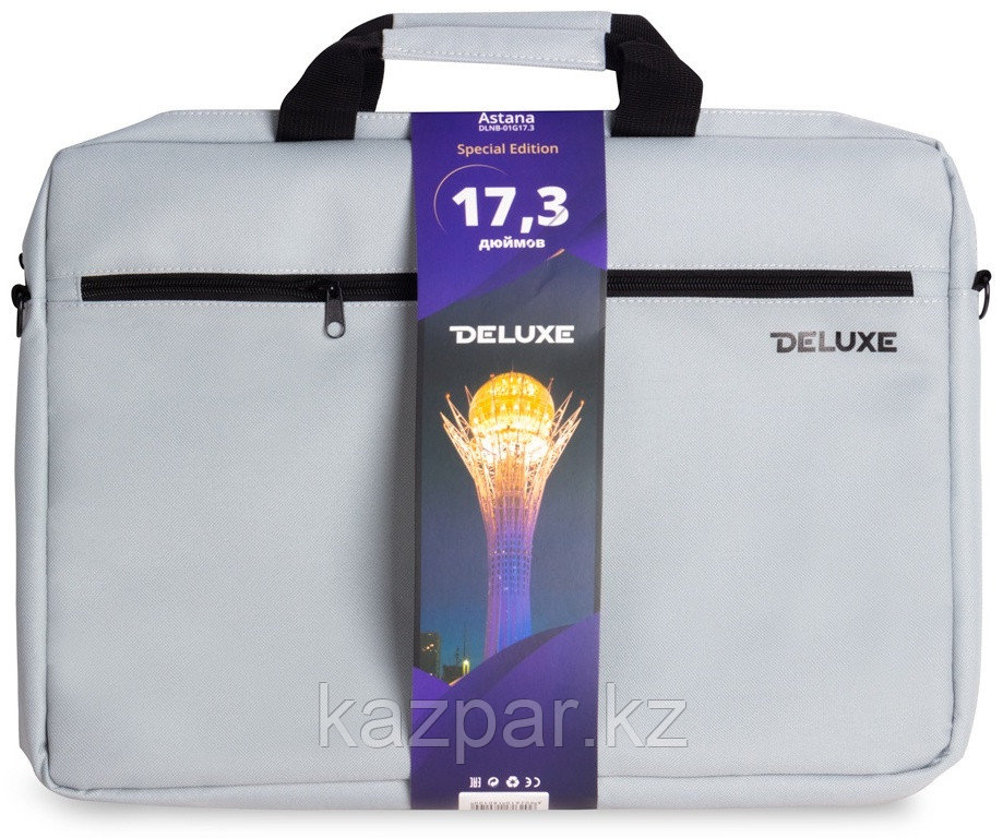 Сумка Deluxe DLNB-01G17.3 до 17.3" серый, фото 1