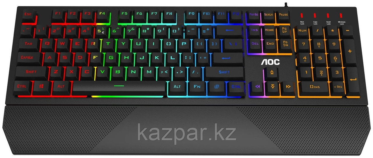 Клавиатура AOC GK200 GK200D32R черный, фото 1