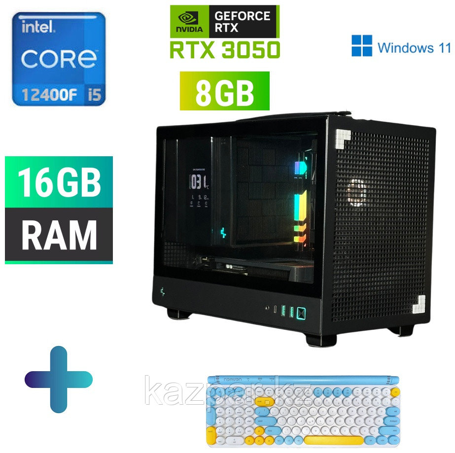 SEGURO COMP i5-12400F / RTX 3050 / 16 Гб / SSD 512 Гб / Win 11 Pro, фото 1