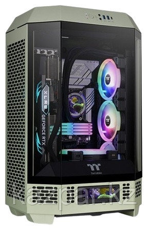Корпус Thermaltake The Tower 300 CA-1Y4-00SEWN-00 зеленый, фото 1