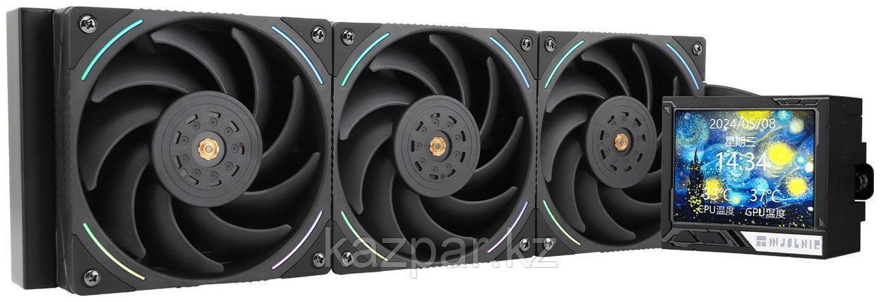 Thermalright Mjolnir Vision 360 BLACK ARGB, фото 1