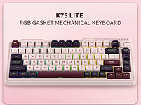 Клавиатура Kzzi K75 Lite Pink v2 розовый, фото 3