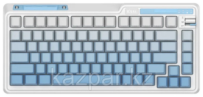 Клавиатура Kzzi K75 Lite Wireless Blue синий, фото 1