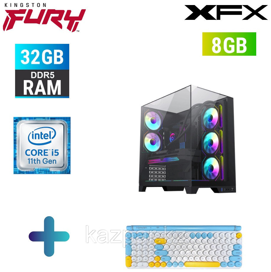 SEGURO COMP i5-11400F / RX 7600 / 32 Гб / SSD 1000 Гб / Win 11 Pro, фото 1