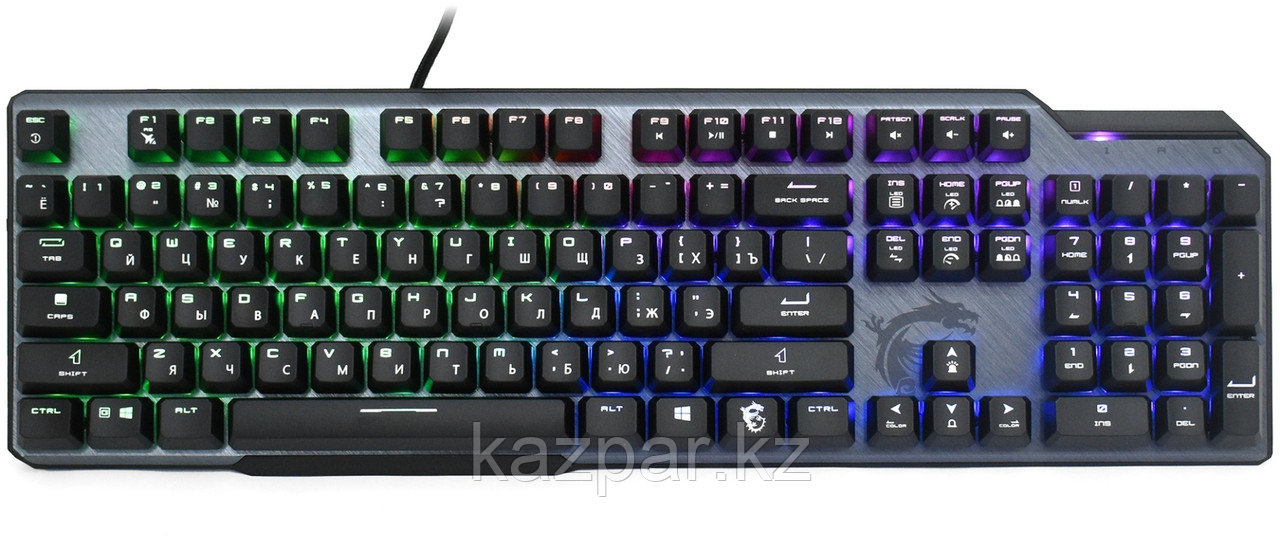 Клавиатура MSI Vigor GK50 Elite RU черный, фото 1