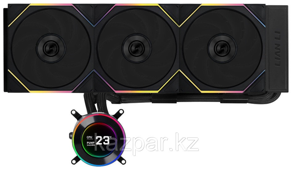 Кулер LIAN LI Hydroshift ll LCD-C 360TL Black G89.GHS2LCD36TB.00, фото 1