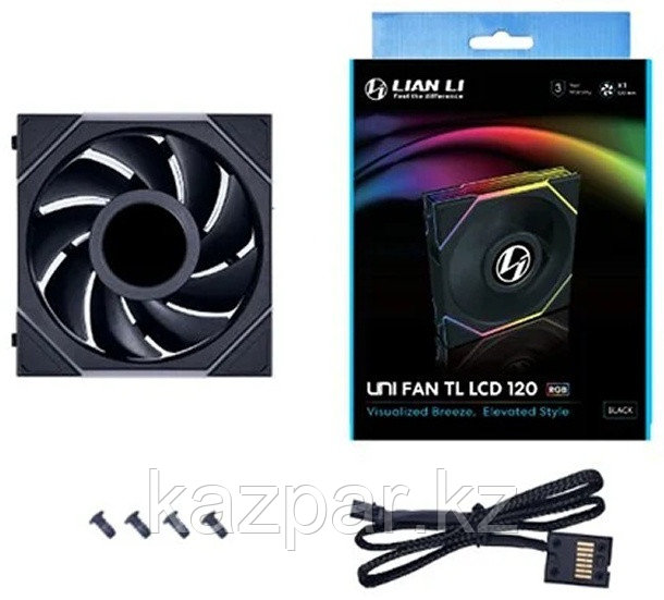 Вентилятор LIAN LI Lian Li UNI FAN TL LCD Wireless 12TLLCD1W1B, фото 1